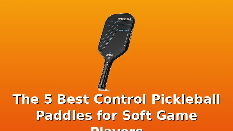 The 5 Best Control Pickleball Paddles for Soft Game Players - PickleballPaddleScore review with measurements and honest opinion