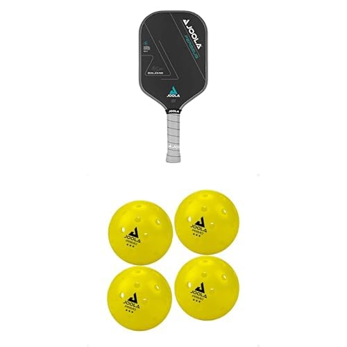 JOOLA Ben Johns Perseus Pickleball Paddle with Charged Surface Technology for Increased Power & Feel - Fully Encased Carbon Fiber w/Larger Sweet Spot - USAPA Approved