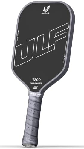 UNILEAF T800 Carbon Fiber Pickleball Paddle with 6 month warranty