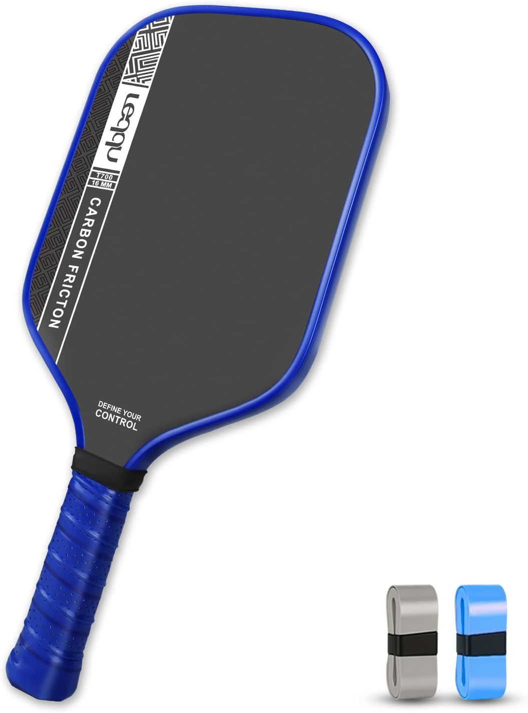 Pickleball Paddle Carbon Fiber Professional 16mm Graphite 7.6Oz Light