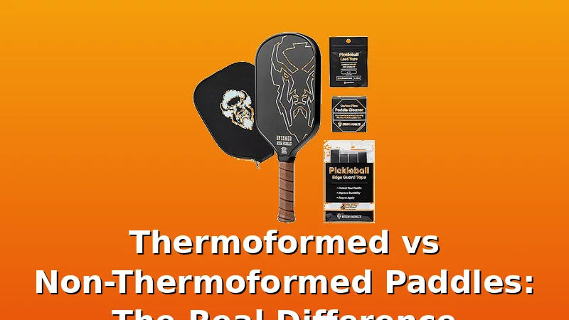 Thermoformed vs Non-Thermoformed Paddles: The Real Difference - PickleballPaddleScore review with measurements and honest opinion
